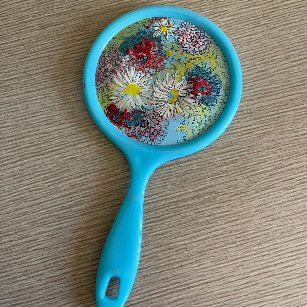 Vintage hand mirror